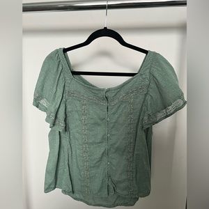 Old Navy Blouse | Size M | Green
